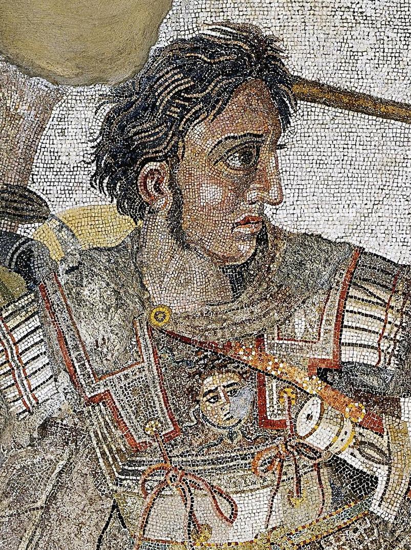 Mosaic of Alexander the Great