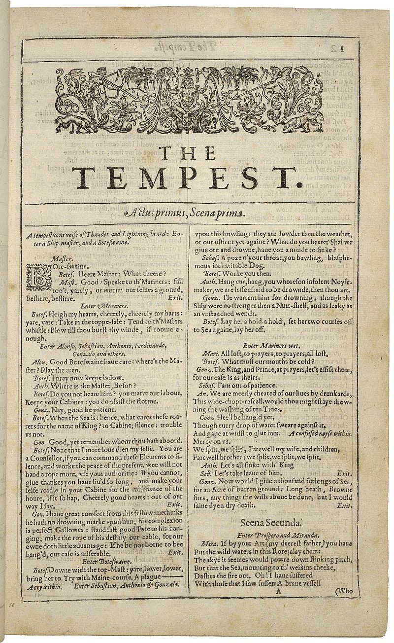 The Tempest Quiz